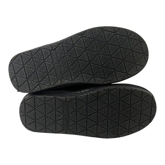 Minnetonka Size 6 Suede Fabric Faux Fur Lined Winter Ankle Boot 86410 - Picture 7 of 8